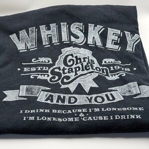 Chris Stapleton Whiskey and You Short Sleeve Tee - Black